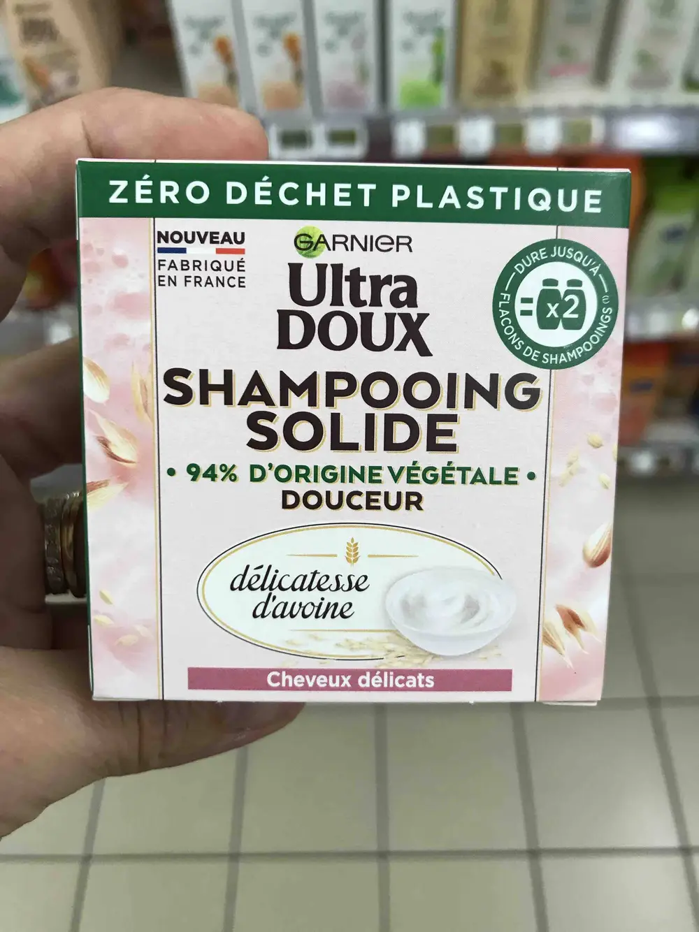 GARNIER - Utra doux - Shampooing solide