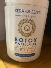 KERA QUEEN'S - Botox capillaire - Lissage intense kératine 