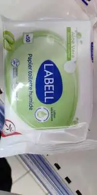 LABELL - Aloe vera - Papier toilette humide