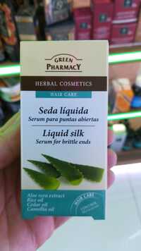 GREEN PHARMACY - Herbal cosmetics - Liquid silk aloe vera extract