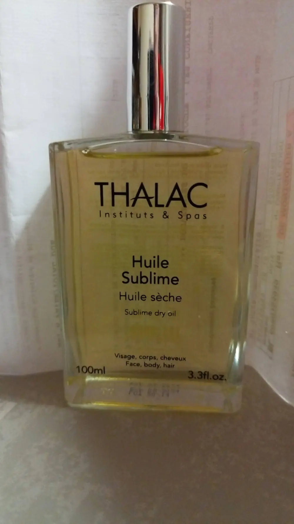 THALAC - Huile sublime 