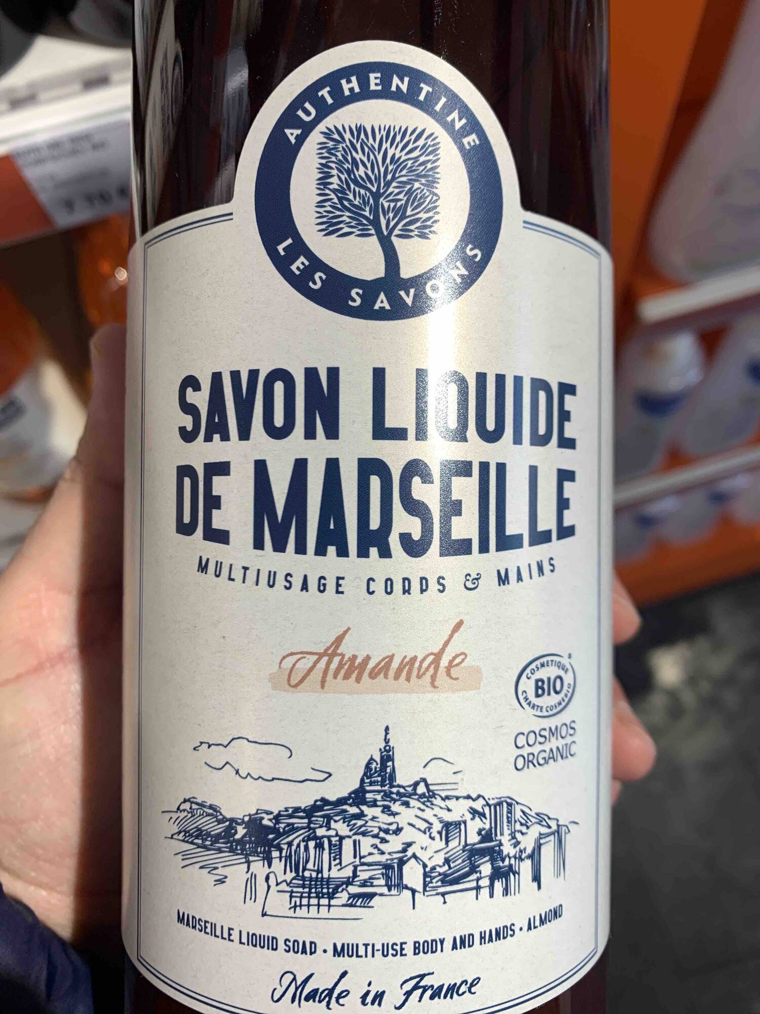 AUTHENTINE LES SAVONS - Amande - Savon liquide de Marseille