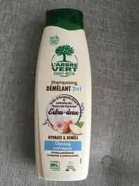 L'ARBRE VERT - Shampooing démêlant 2 en1 extra-doux