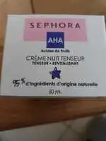 SEPHORA - Aha - Crème nuit tenseur