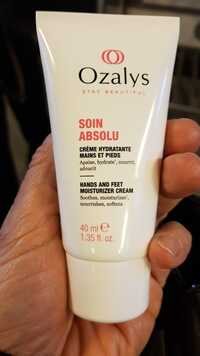 OZALYS - Soin Absolu - Crème hydratante mains et pieds