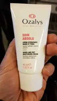 OZALYS - Soin Absolu - Crème hydratante mains et pieds