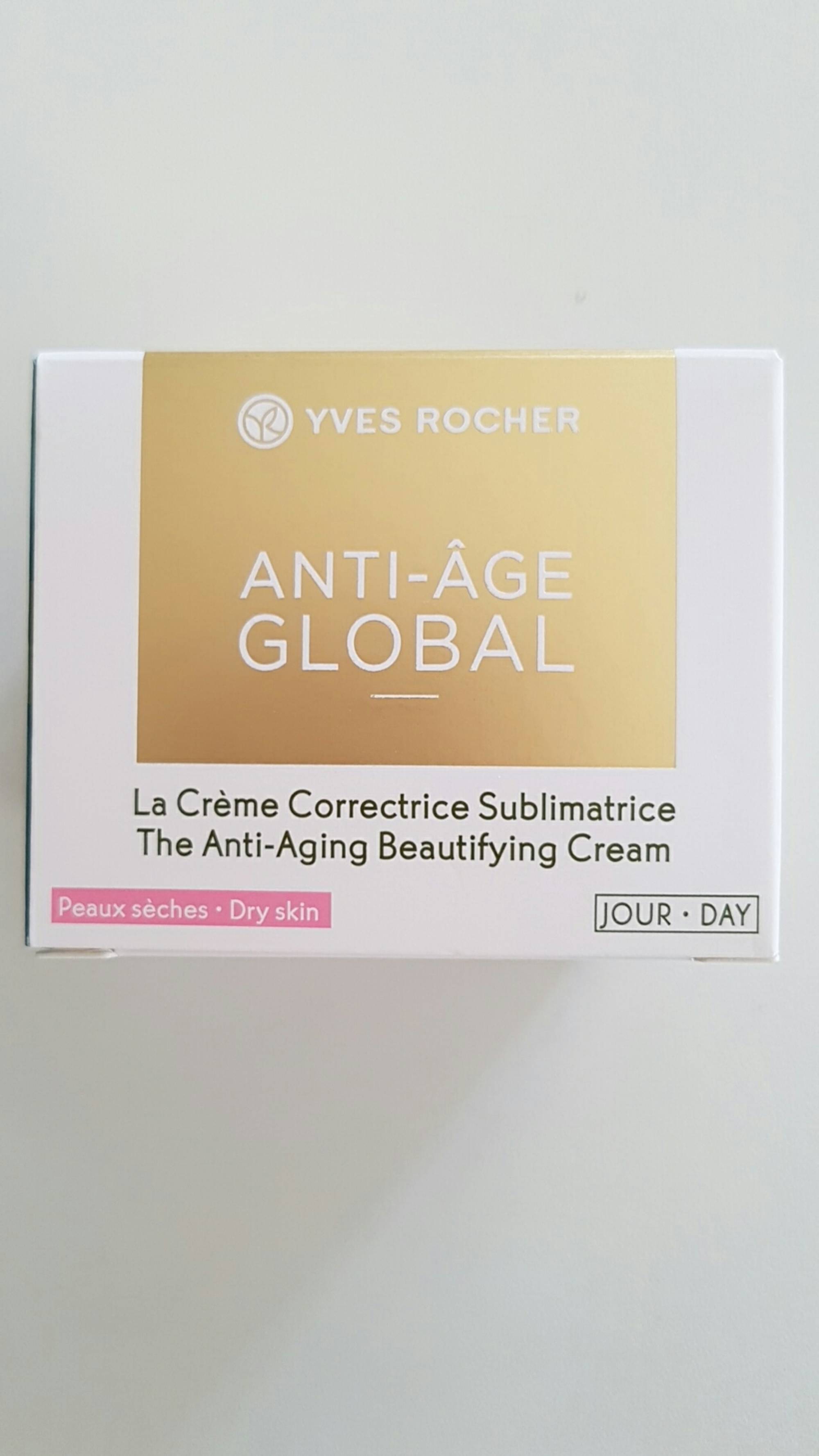 YVES ROCHER - Anti-âge global - La crème correctrice sublimatrice