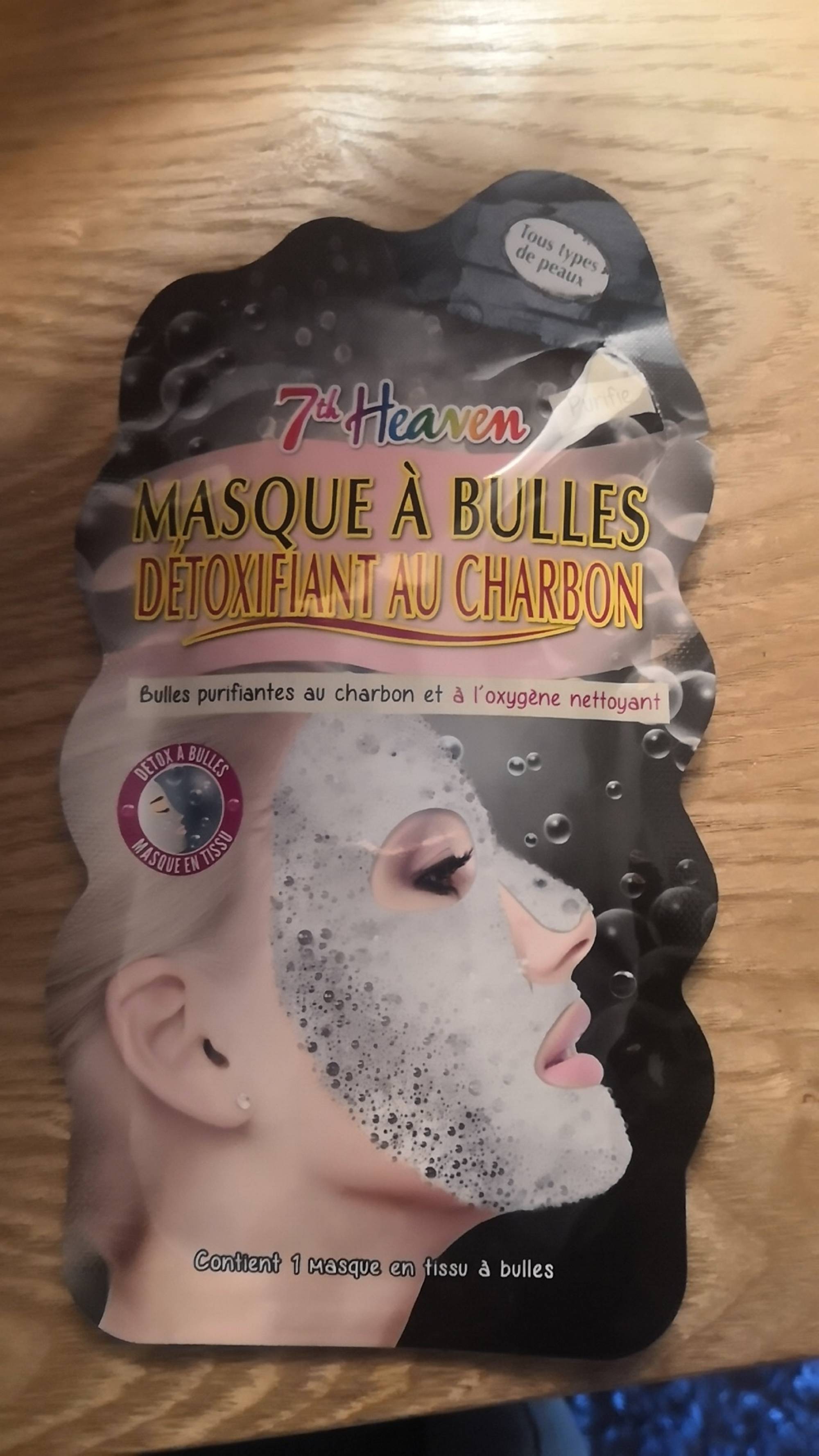7TH HEAVEN - Masque à bulles détoxifiant au charbon