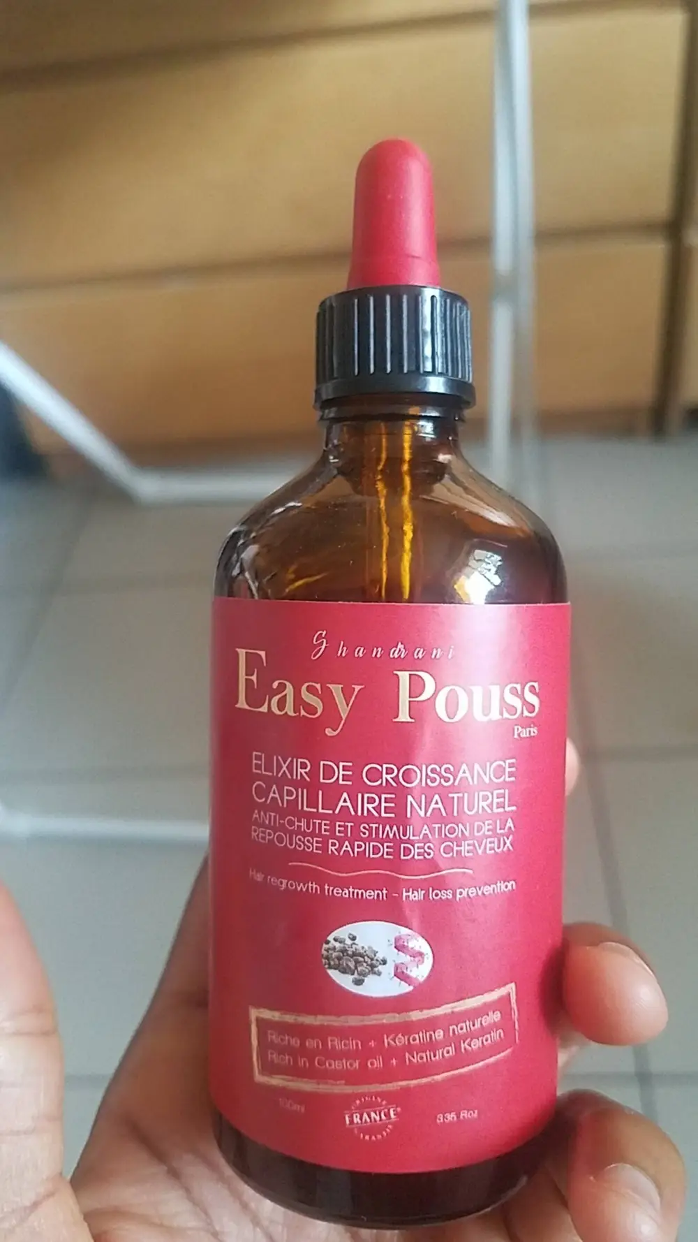 EASY POUSS - Élixir de croissance capillaire naturel 