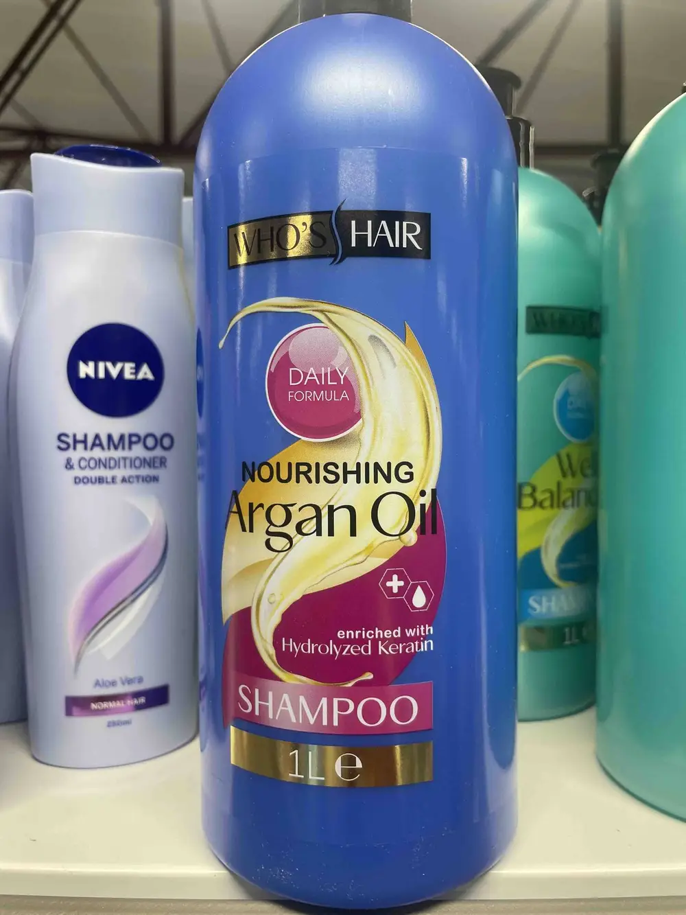 WHO'S HAIR ? - Nourishing argan oil - Shampoo