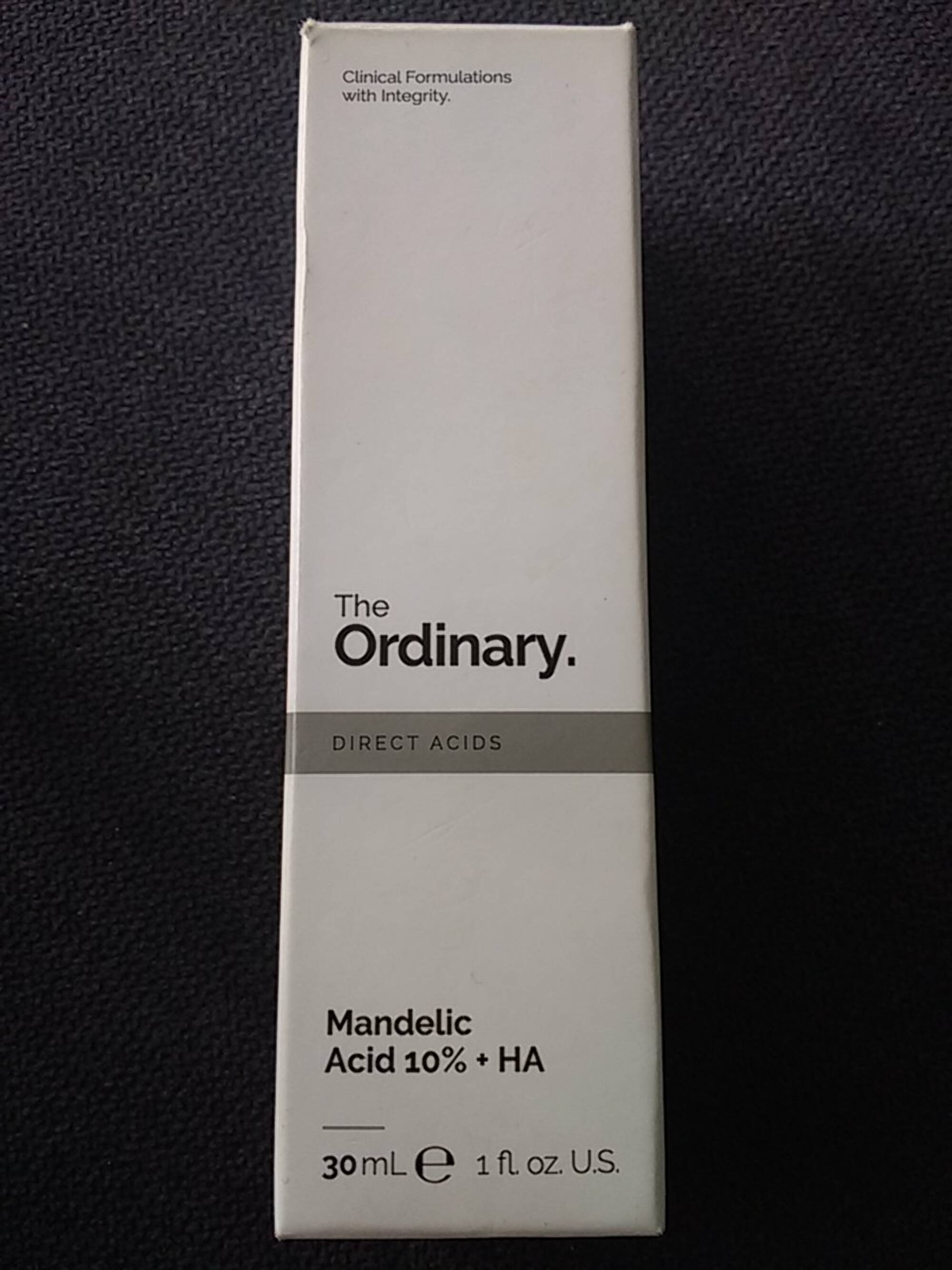 THE ORDINARY - Mandelic Acid 10% +HA