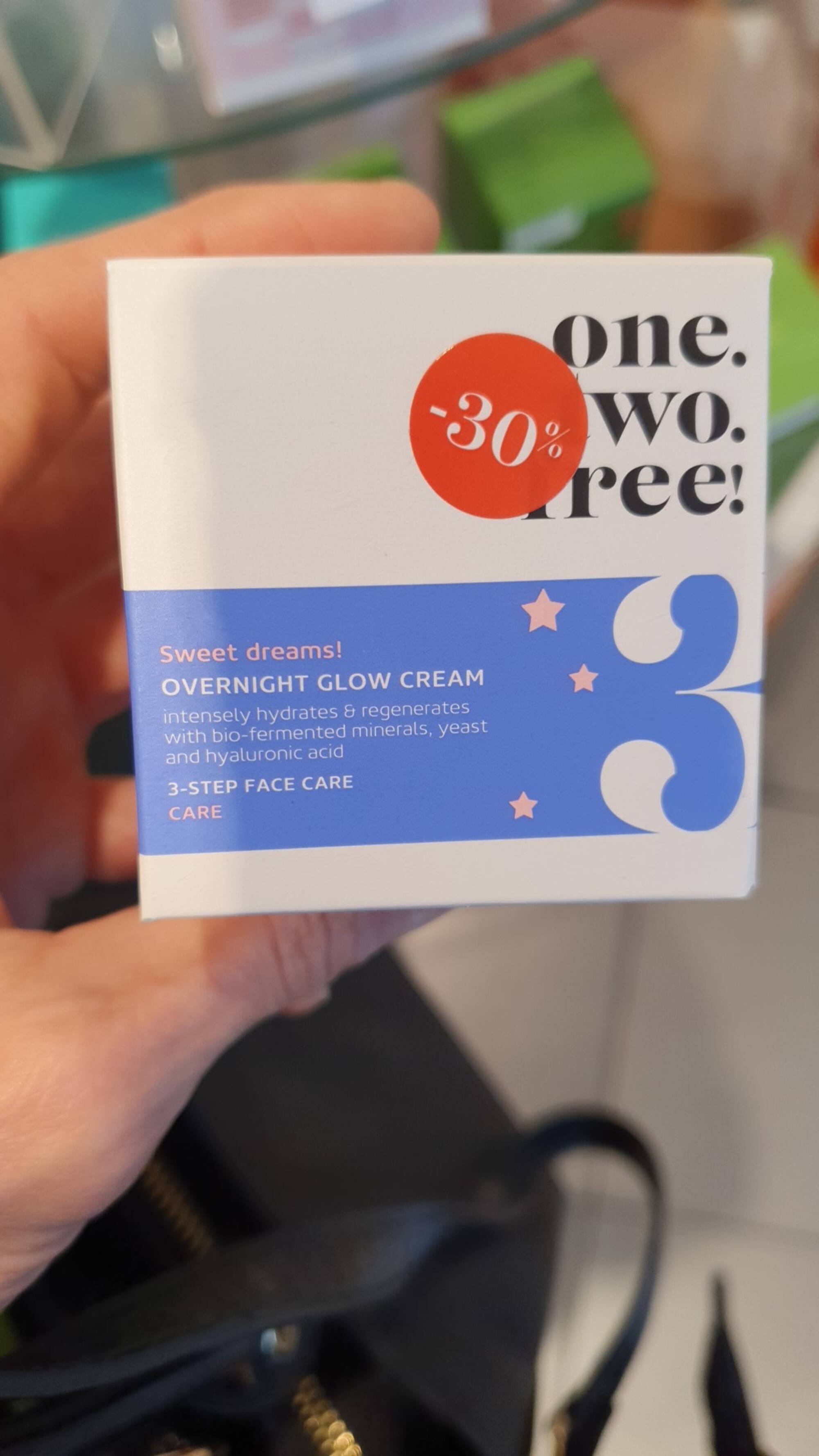 ONE.TWO.FREE! - Sweet dreams ! - Overnight glow cream