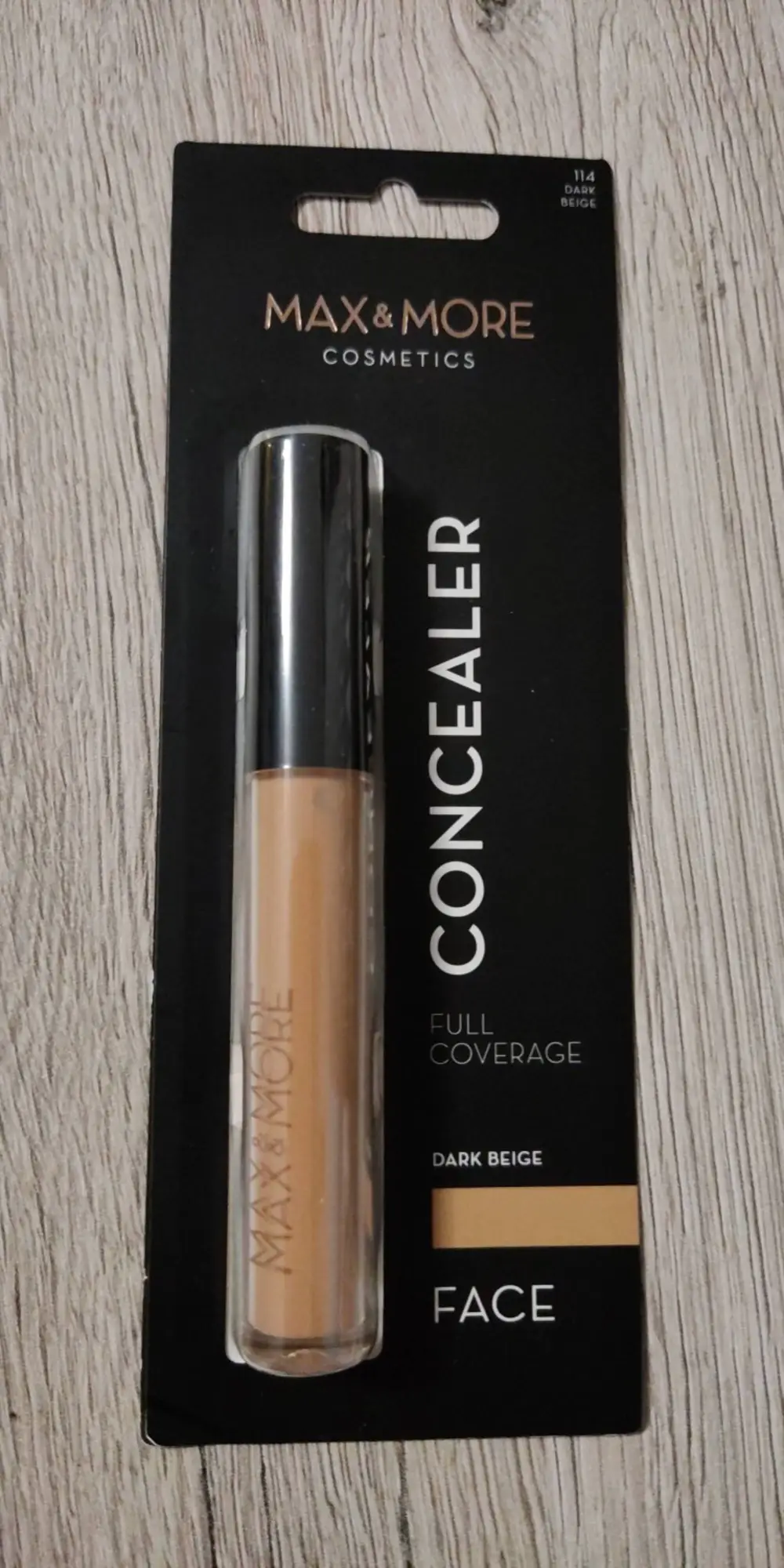 MAX & MORE - Concealer full coverage dark beige