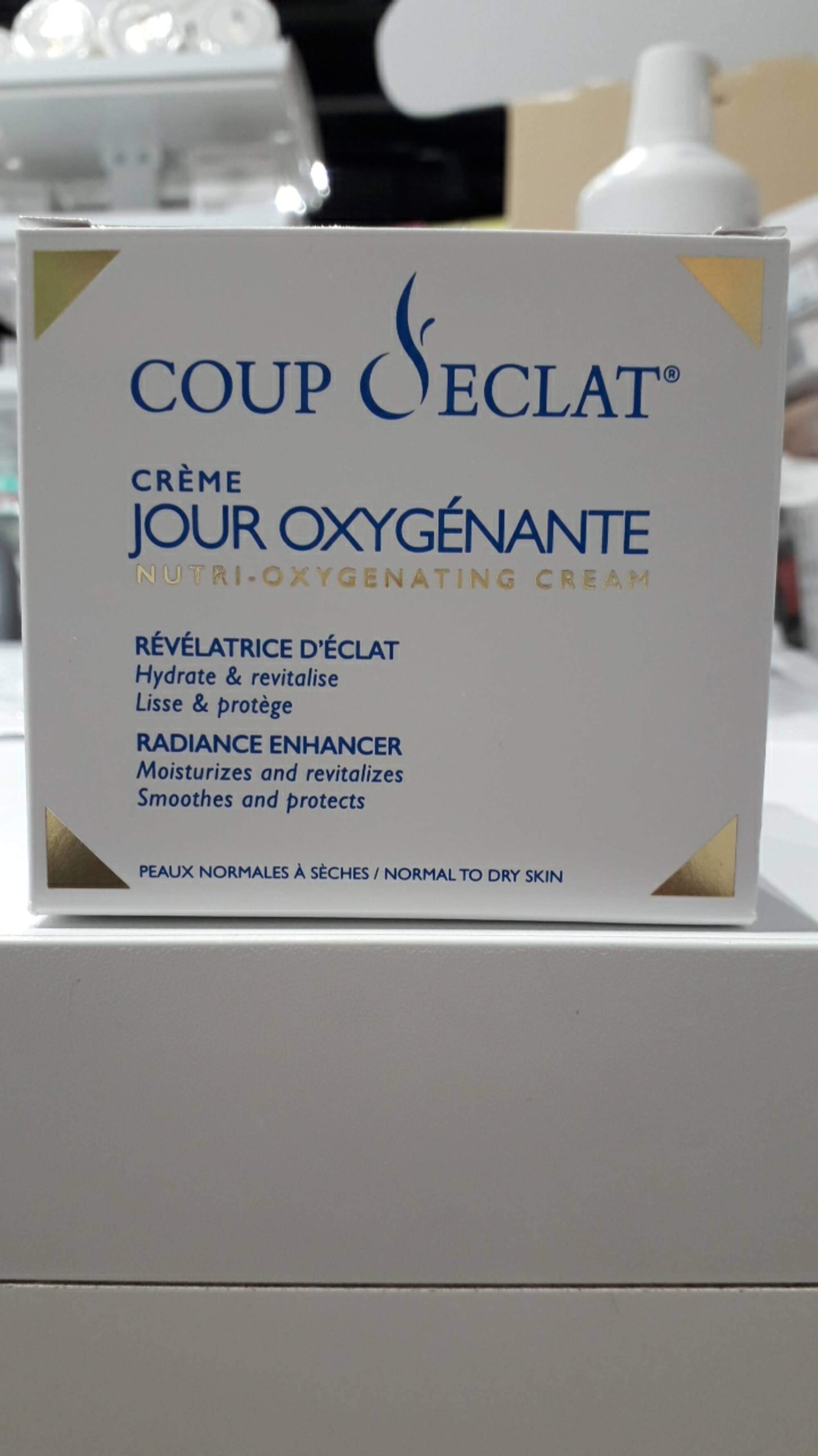 COUP D'ECLAT - Crème jour oxygénante révélatrice d'éclat