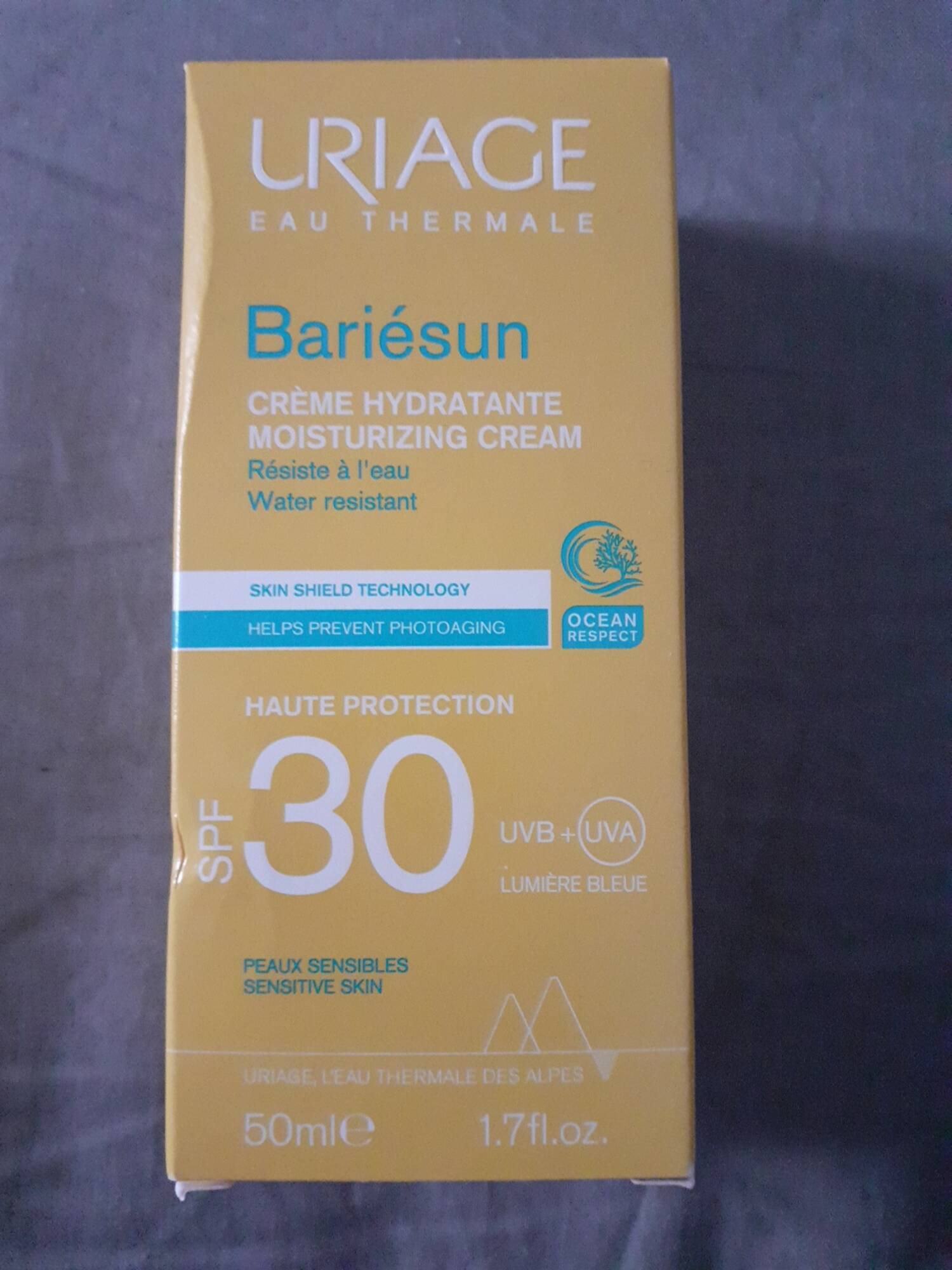 URIAGE - Bariésun - Crème hydratante SPF30