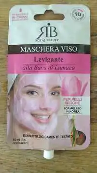 ROYAL BEAUTY - Maschera viso alla bava di Lumaca