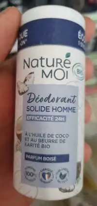 NATURÉ MOI  - Déodorant solide homme efficacité 24h