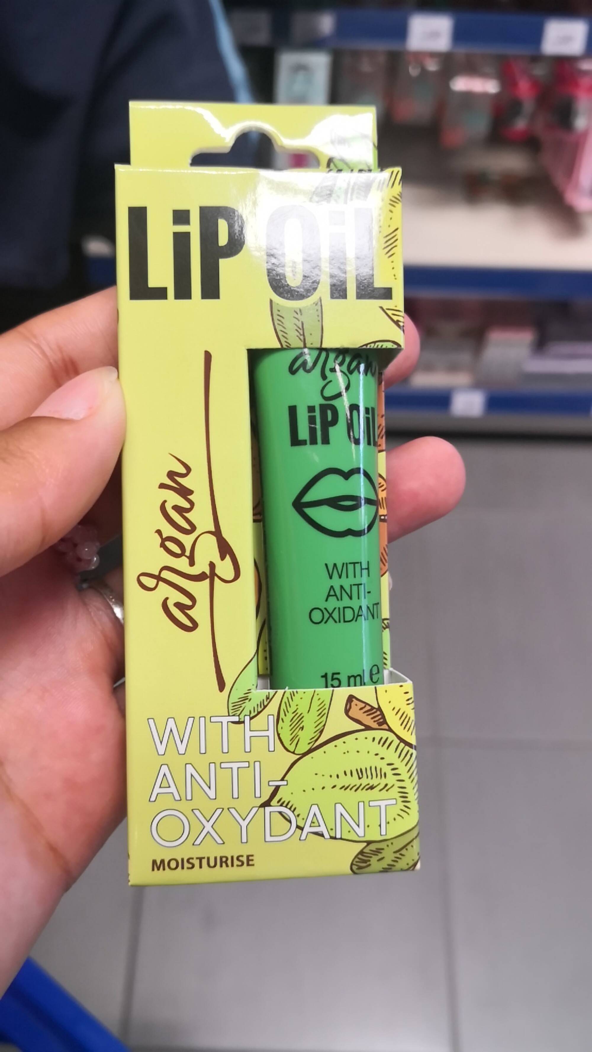ARGAN - Lip oil with anti-oxidant