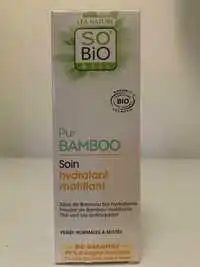 SO'BIO ÉTIC - Pur bamboo - Soin hydratant matifiant