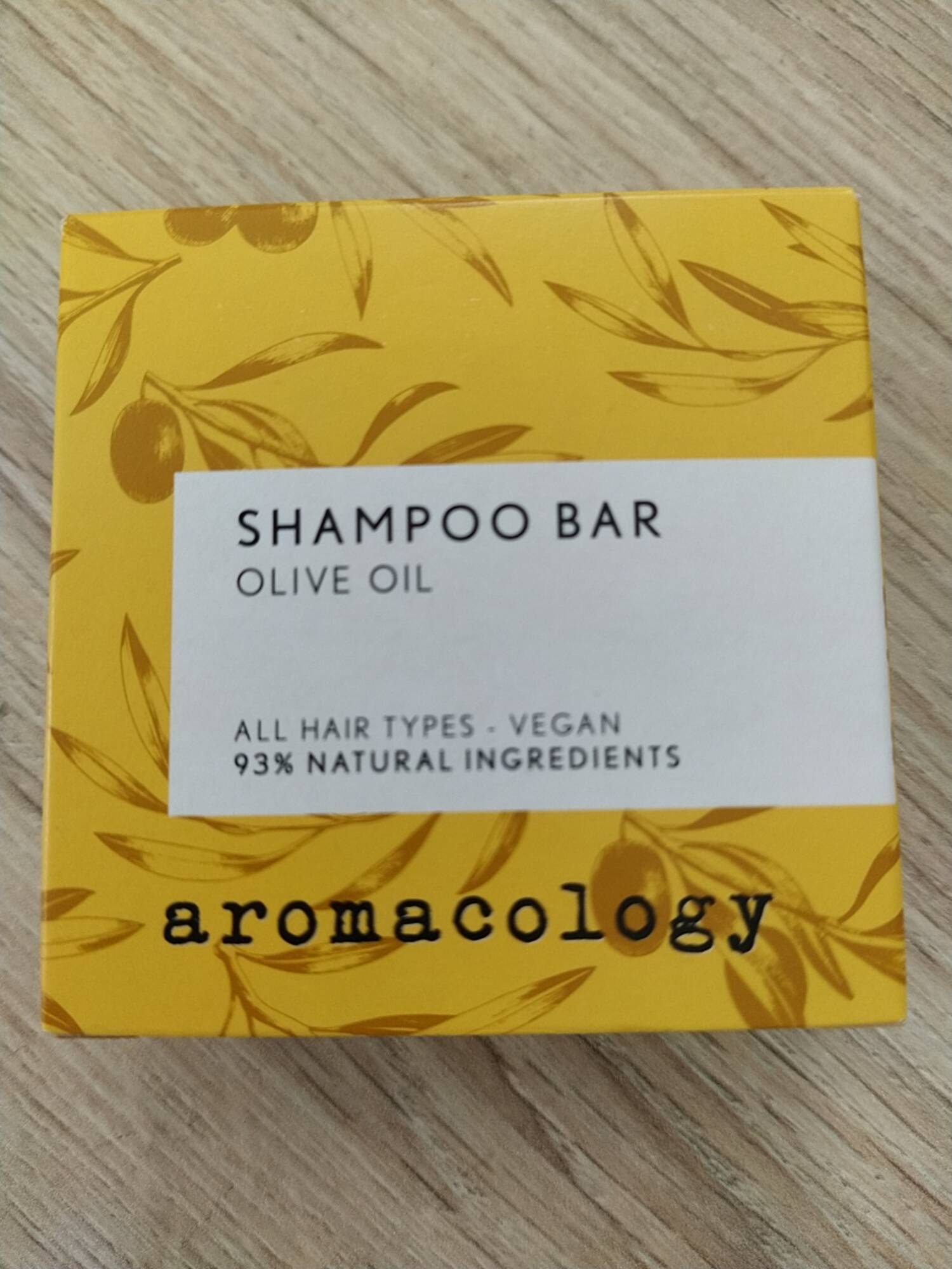 AROMACOLOGY - Olive oil - Shampoo bar