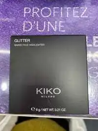 KIKO - Glitter - Baked face highlighter
