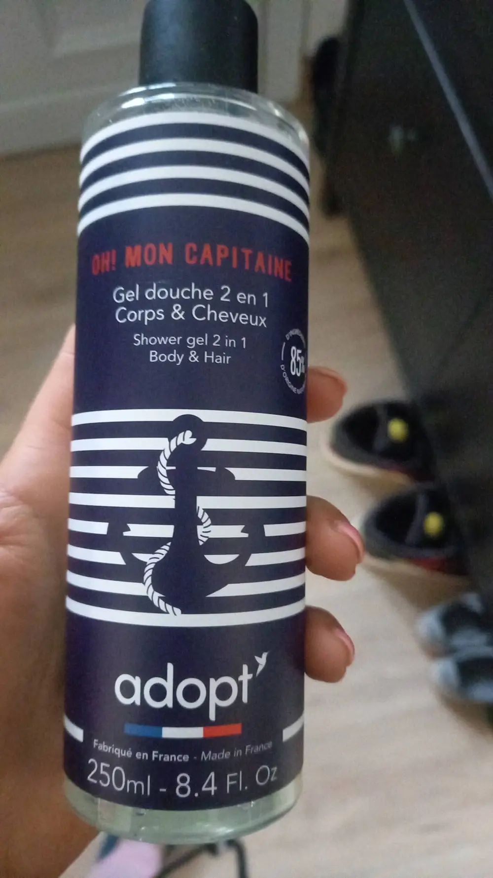 ADOPT' - Oh! mon capitaine - Gel douche 2 en 1