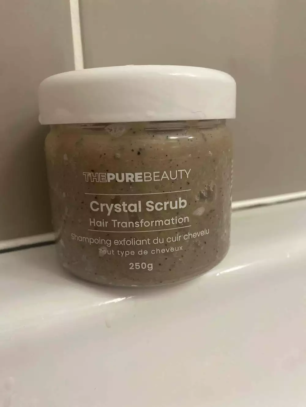 THEPUREBEAUTY - Crystal scrub - Shampoing exfoliant du cuir chevelu
