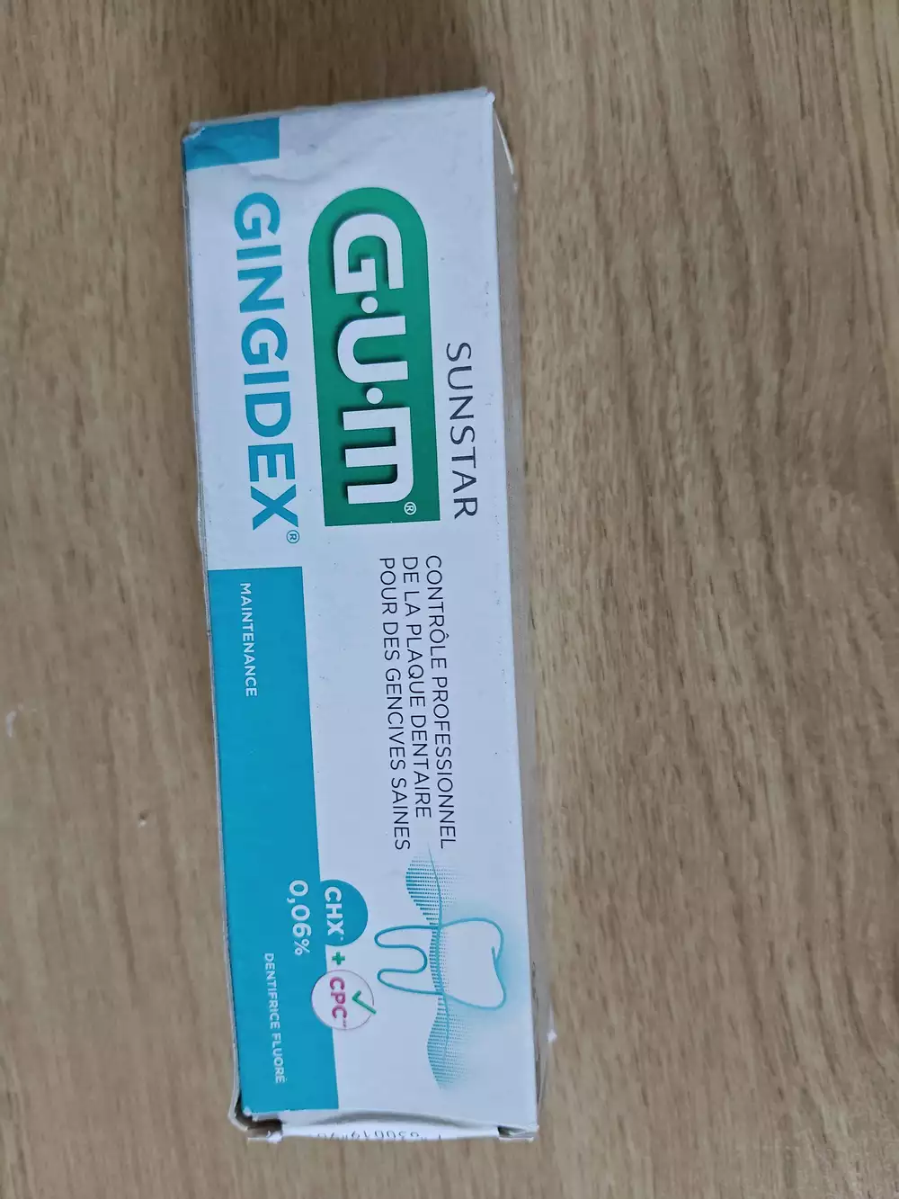 G.U.M - Gingidex - Dentifrice fluoré