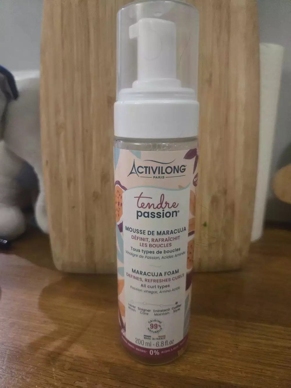 ACTIVILONG - Tendre passion - Mousse de maracuja