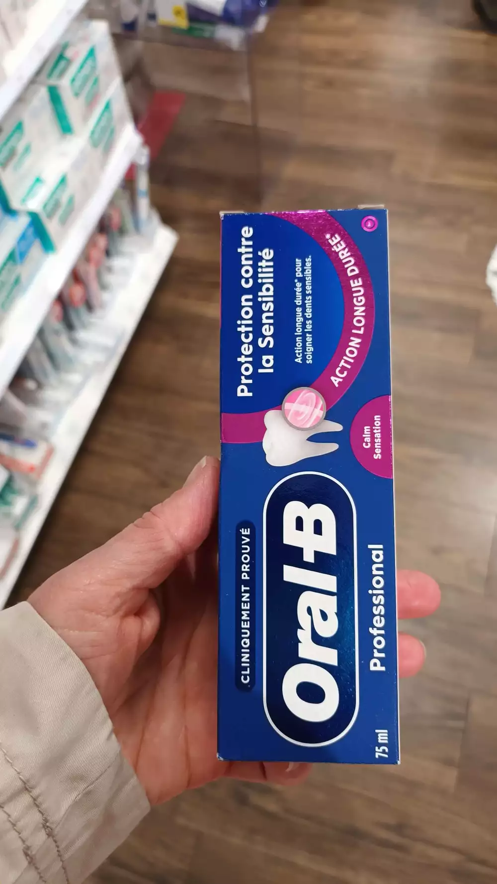 ORAL-B - Dentifrice professional 