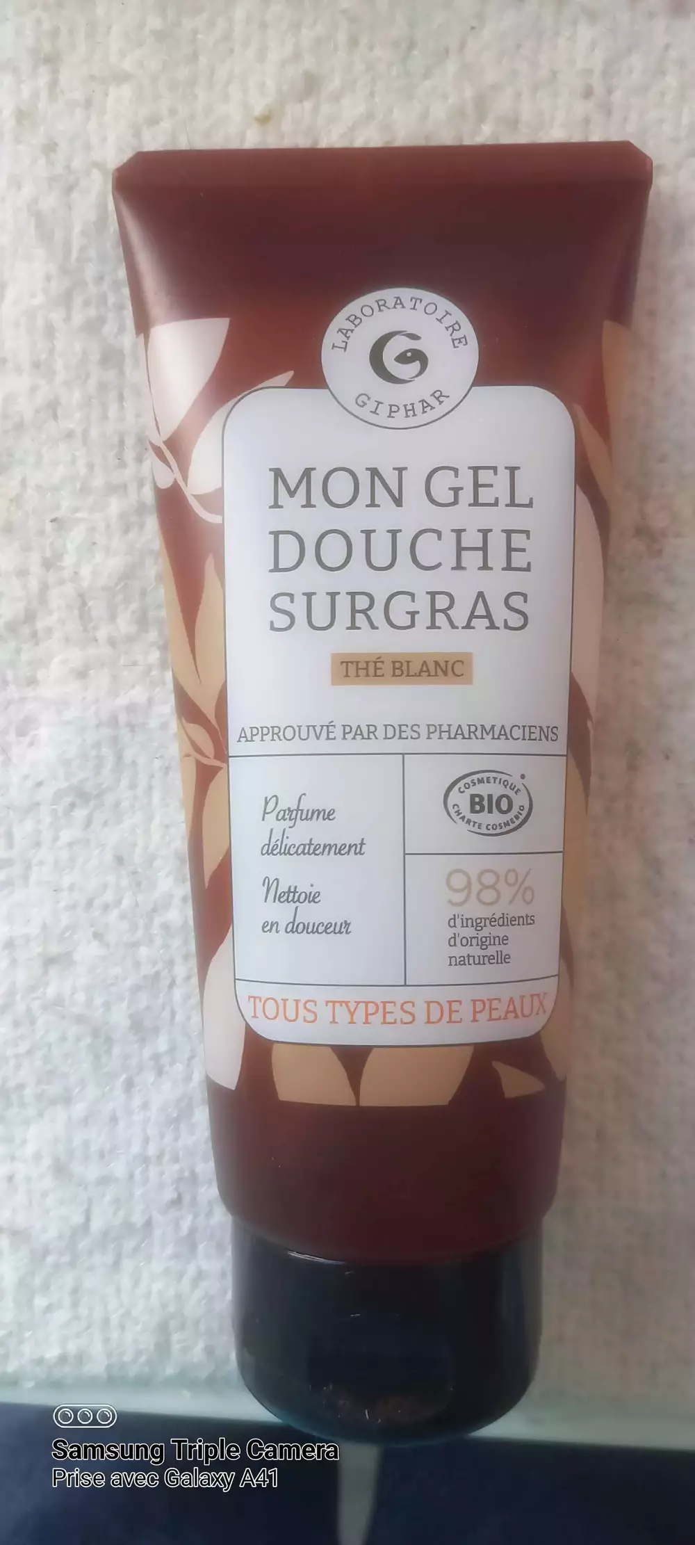 LABORATOIRE GIPHAR - Mon gel douche surgras thé blanc