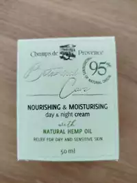 CHAMPS DE PROVENCE - Botanical care - Nourishing & moisturising day & night cream