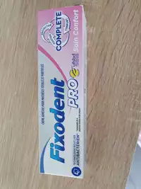 FIXODENT - Pro - Crème adhésive soin confort