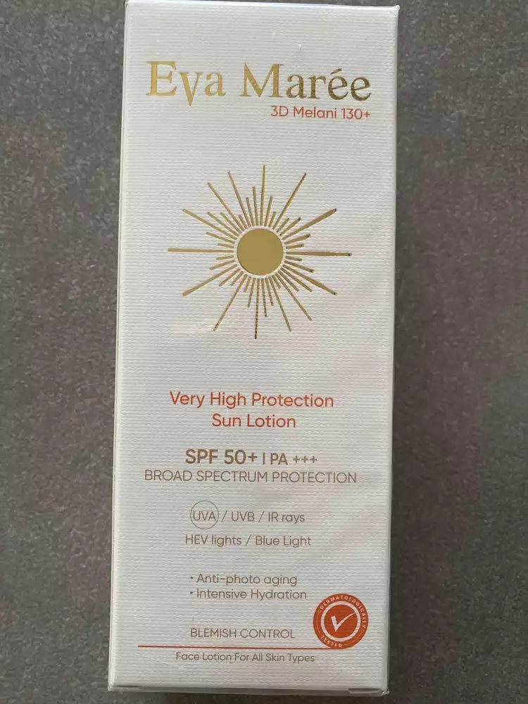 EVA MAREE - Sun lotion very high protection spf50+