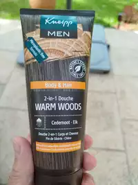KNEIPP - Warm woods - Gel douche 2 en 1