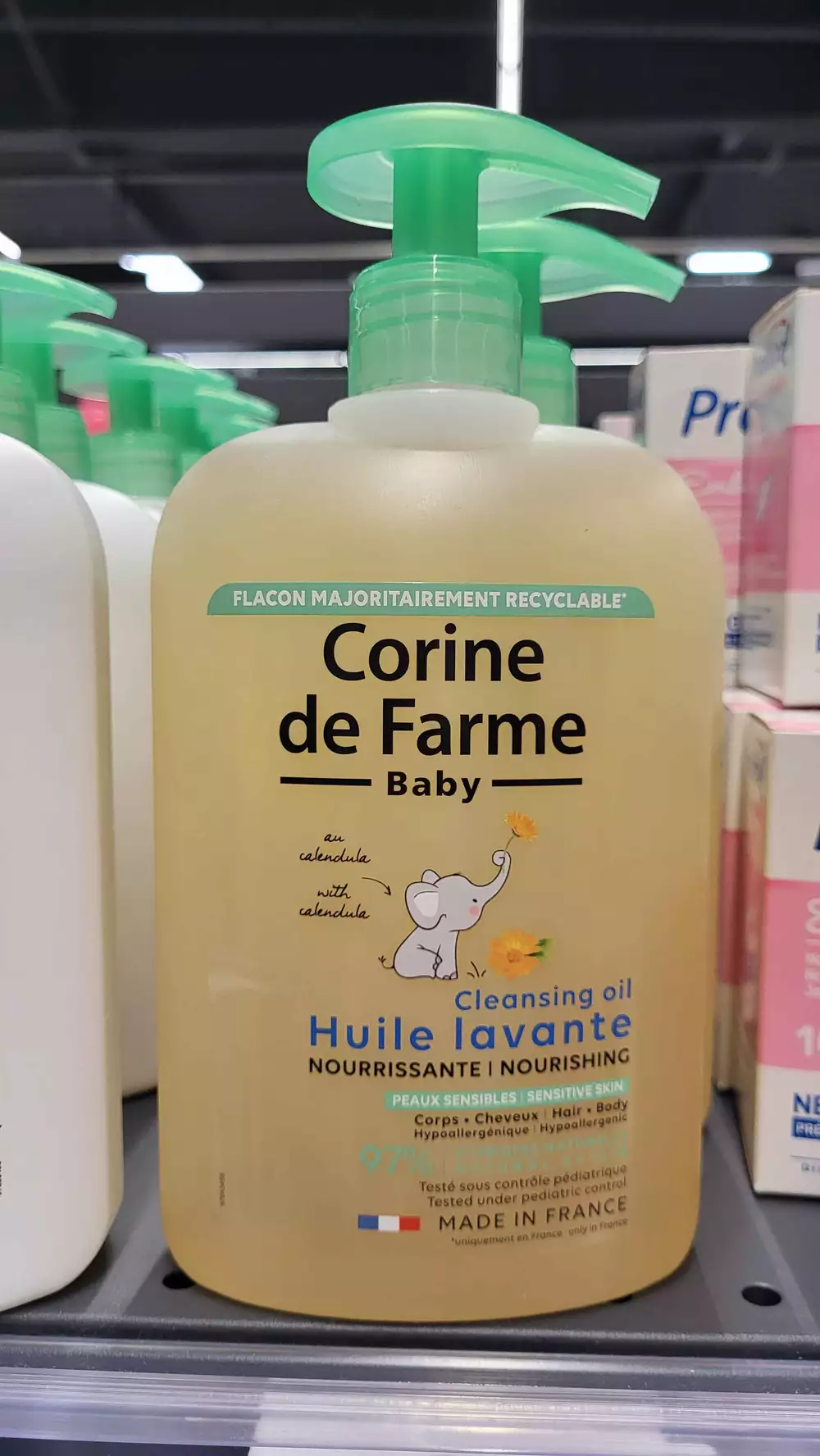 CORINE DE FARME - Huile lavante nourrissante
