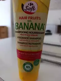 CARREFOUR - Shampooing nourrissant banana