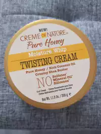 CREME OF NATURE - Pure honey - Moisture whip twisting cream