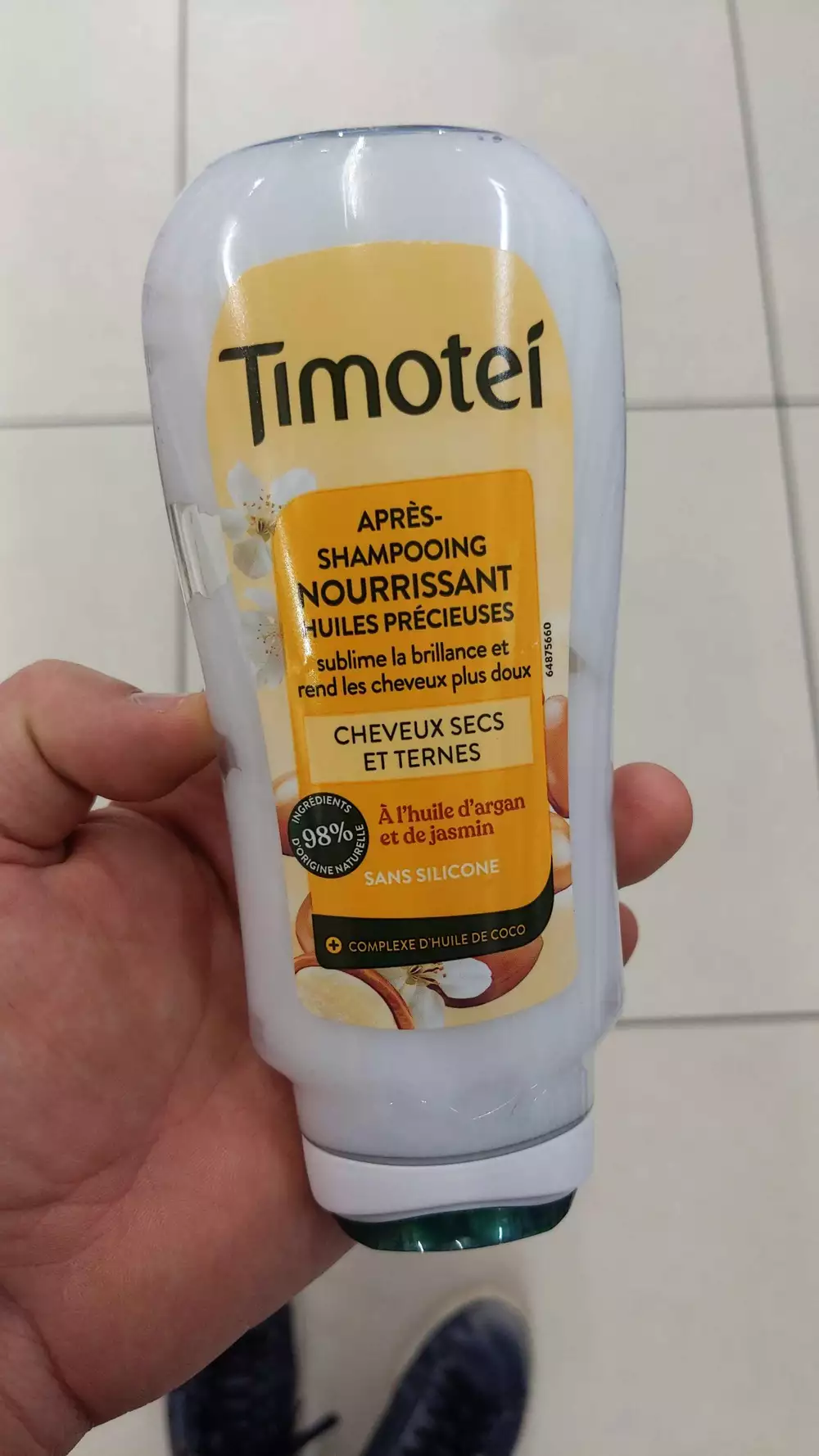 TIMOTEI - Après-shampooing nourrissant huiles précieuses