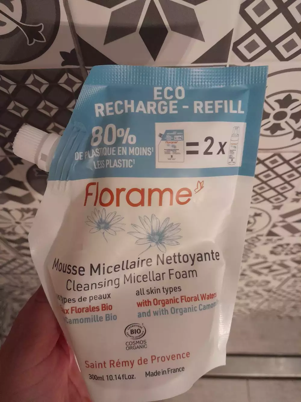 FLORAME - Mousse micellaire nettoyante