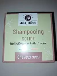 SAVONNERIE DES COLLINES - Shampooing Solide cheveux secs