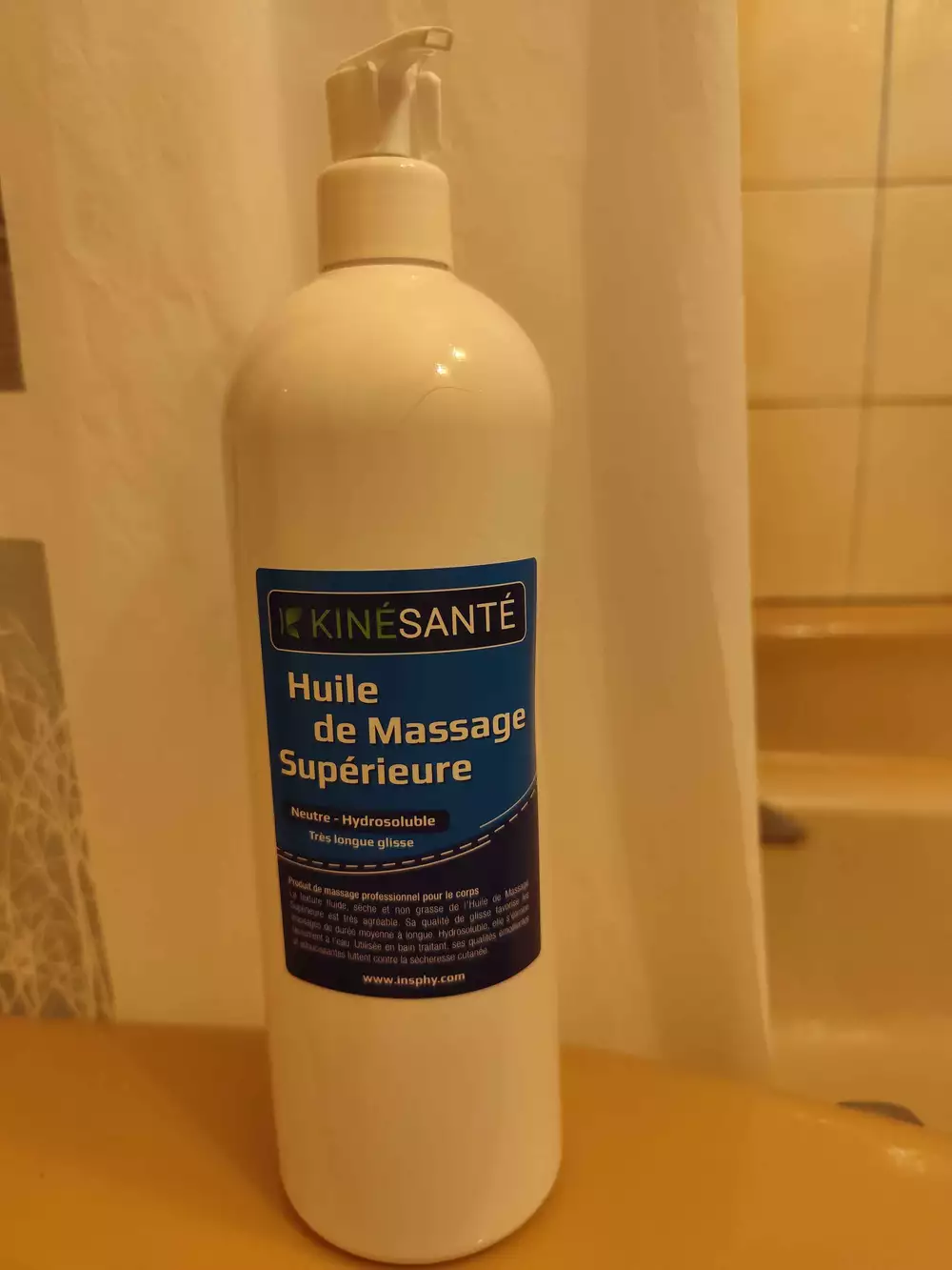 INSPHY - Kinésanté - Huile de massage supérieure