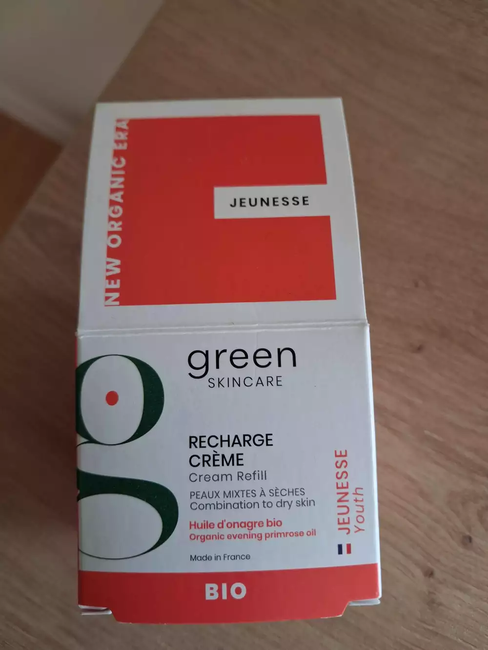 GREEN SKINCARE - Jeunesse - Recharge crème bio 