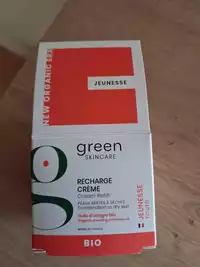 GREEN SKINCARE - Jeunesse - Recharge crème bio 