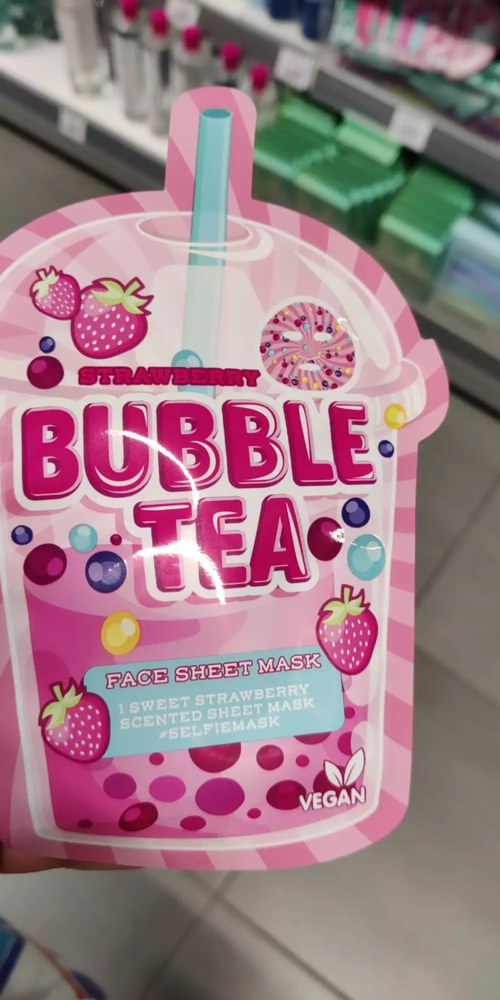 BUBBLE TEA - Face sheet mask