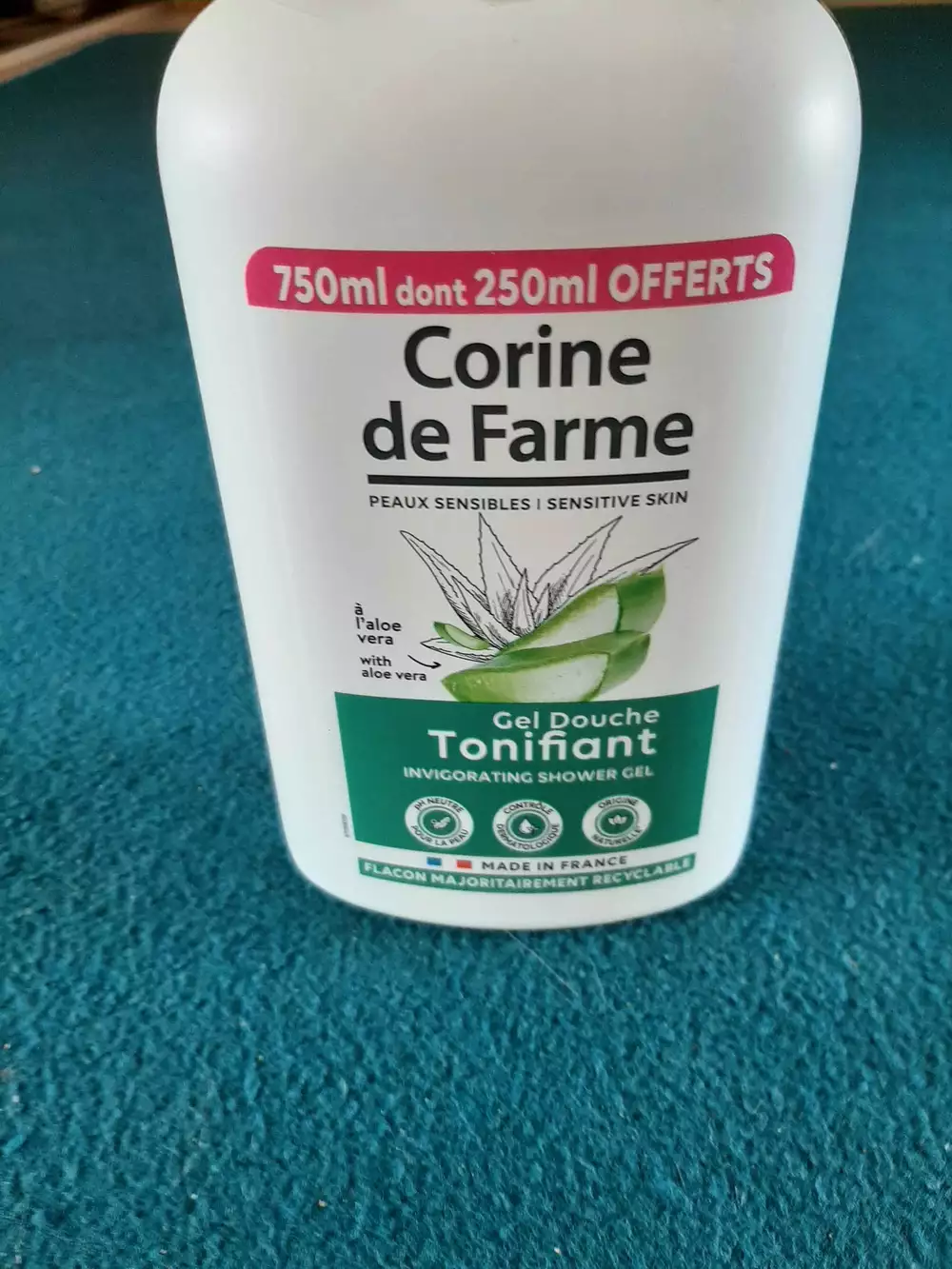 CORINE DE FARME - Gel douche tonifiant