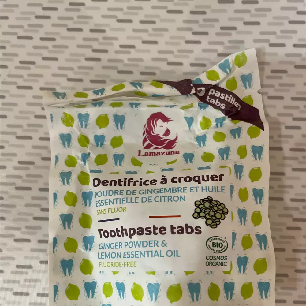LAMAZUNA - Dentifrice à croquer