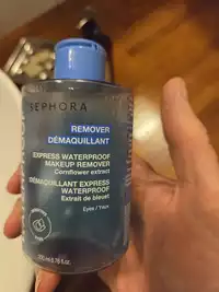 SEPHORA - Démaquillant express waterproof yeux