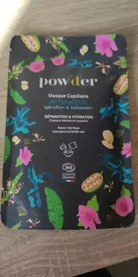 NATURAL POWDER - Masque capillaire réparateur