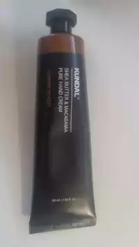 KUNDAL - Shea butter & macadamia pure hand cream jasmine woody